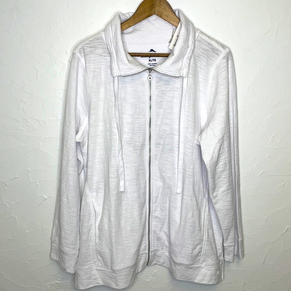 Tommy Bahama Lightweight Full Zip Jacket - Picture 1 of 11